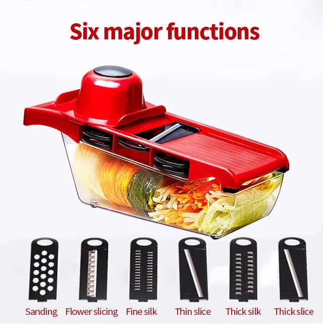 10 in 1 Mandoline Vegetable Slicer Cutter with Box ShopsPk