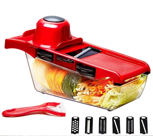 10 in 1 Mandoline Vegetable Slicer Cutter with Box ShopsPk