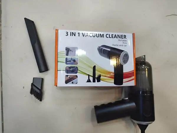 3 In 1 Vacuum Cleaner USB Charging Small Car Household Vacuum Cleaner ShopsPk