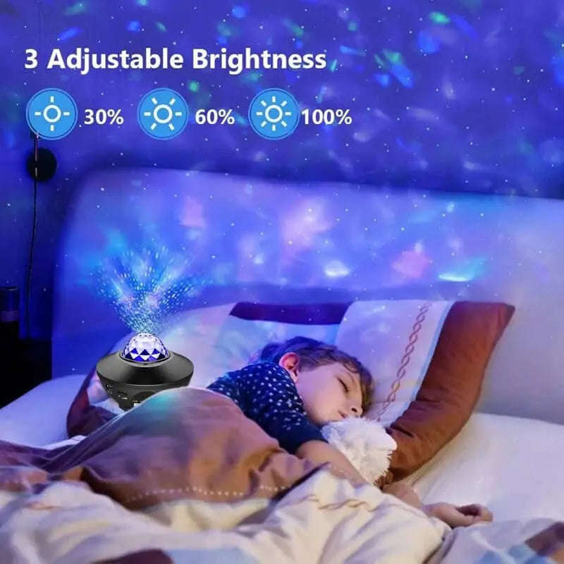 Galaxy Ocean Wave Light Projector ShopsPk