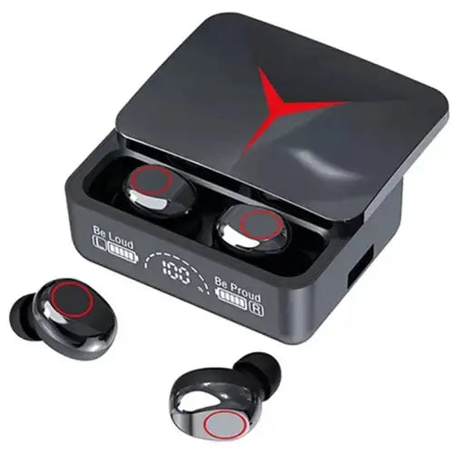 M90 Pro Earbuds TWS Earbuds 5.3 LED Light Wireless Earphone Gaming Earphones ShopsPk