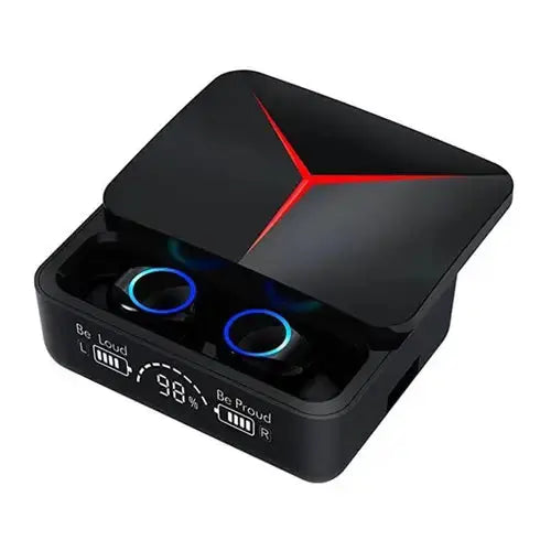 M90 Pro Earbuds TWS Earbuds 5.3 LED Light Wireless Earphone Gaming Earphones ShopsPk